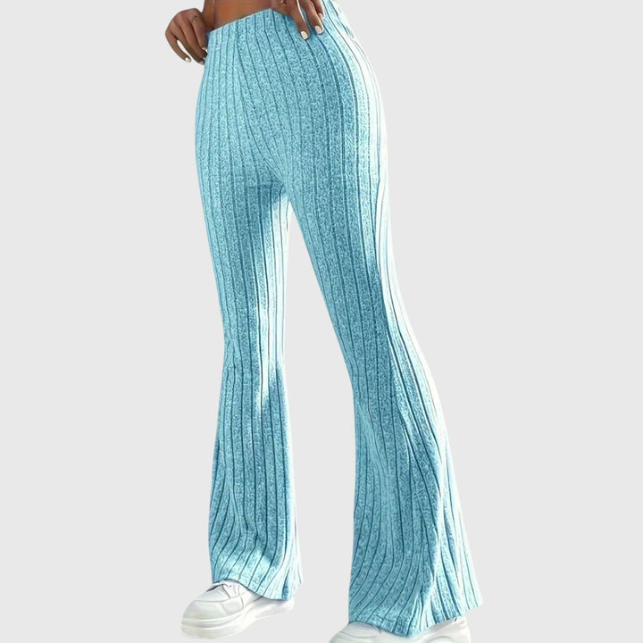 Rachel - Ribbed Flare Pants for Effortless Confidence