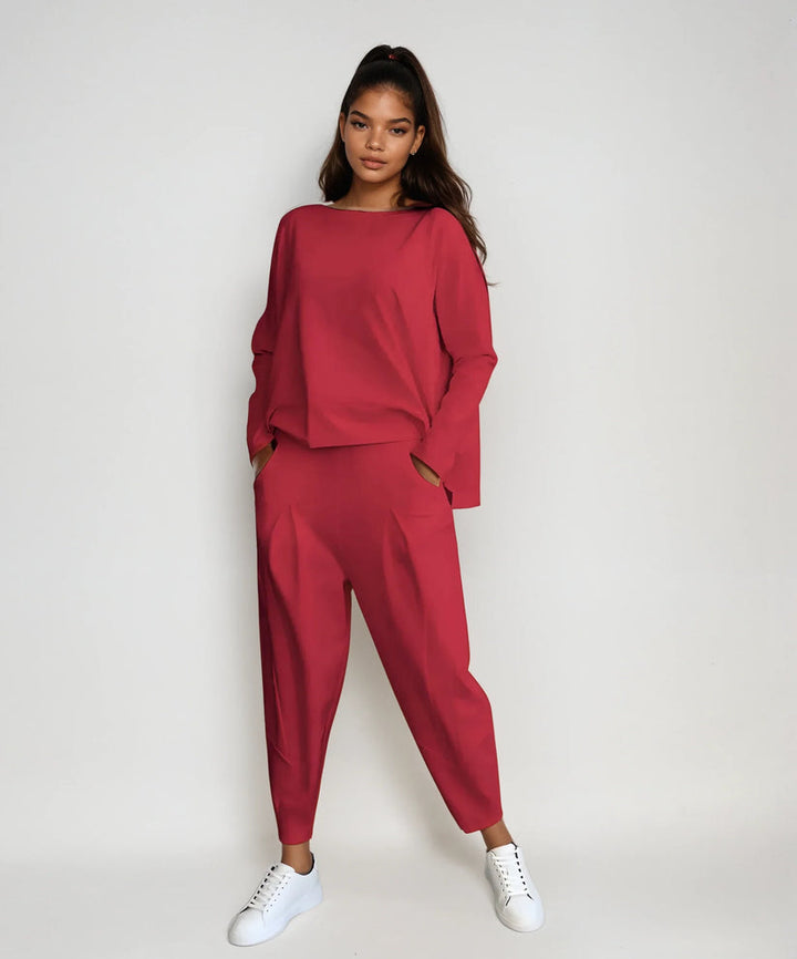 Krystal – Effortless Two-Piece Set for Modern, All-Day Elegance