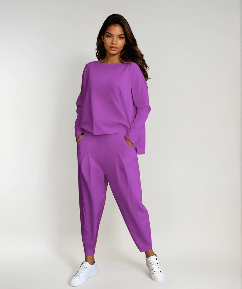 Krystal – Effortless Two-Piece Set for Modern, All-Day Elegance