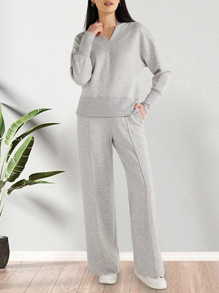 Kate – Modern Relaxed Knit Set for Everyday Ease