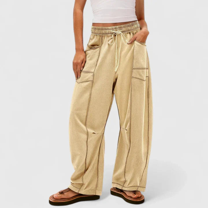Jasmine - Relaxed Drawstring Pants for Effortless Chic