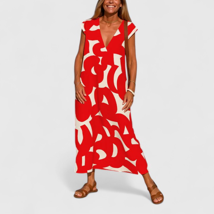 Sofia – Sophisticated Maxi Dress for Effortless Chic