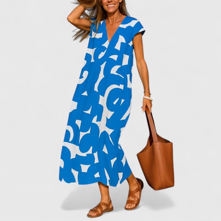 Sofia – Sophisticated Maxi Dress for Effortless Chic