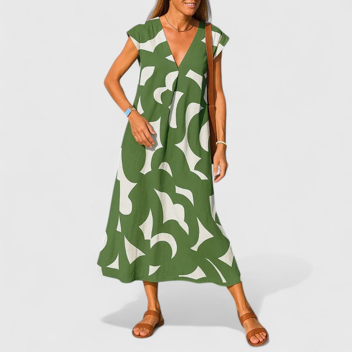 Sofia – Sophisticated Maxi Dress for Effortless Chic