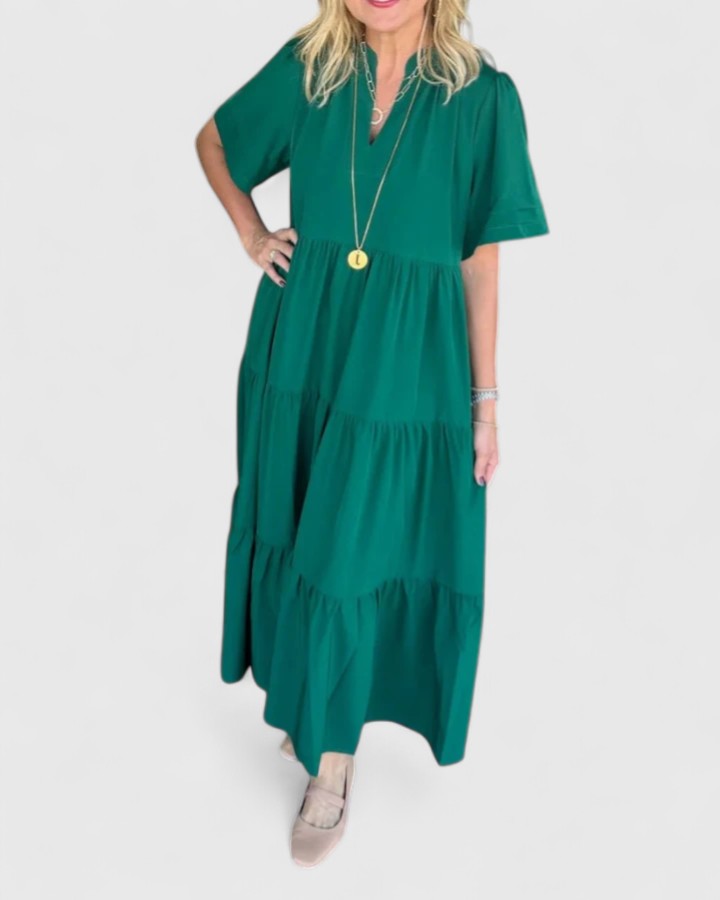 Emma – Elegant Maxi Dress for Effortless Everyday Grace