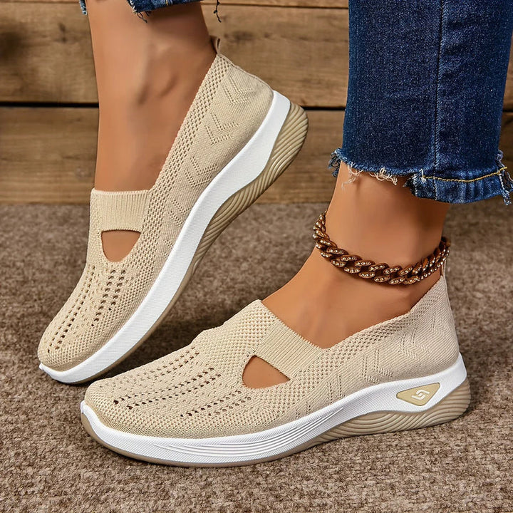 Stella - Orthopedic Slip-On Sneakers for Effortless Everyday Relief