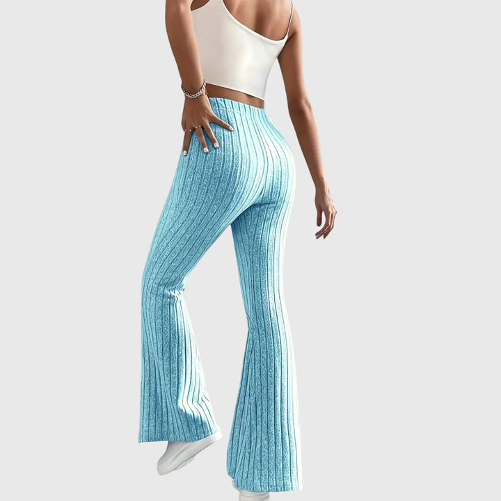 Rachel - Ribbed Flare Pants for Effortless Confidence