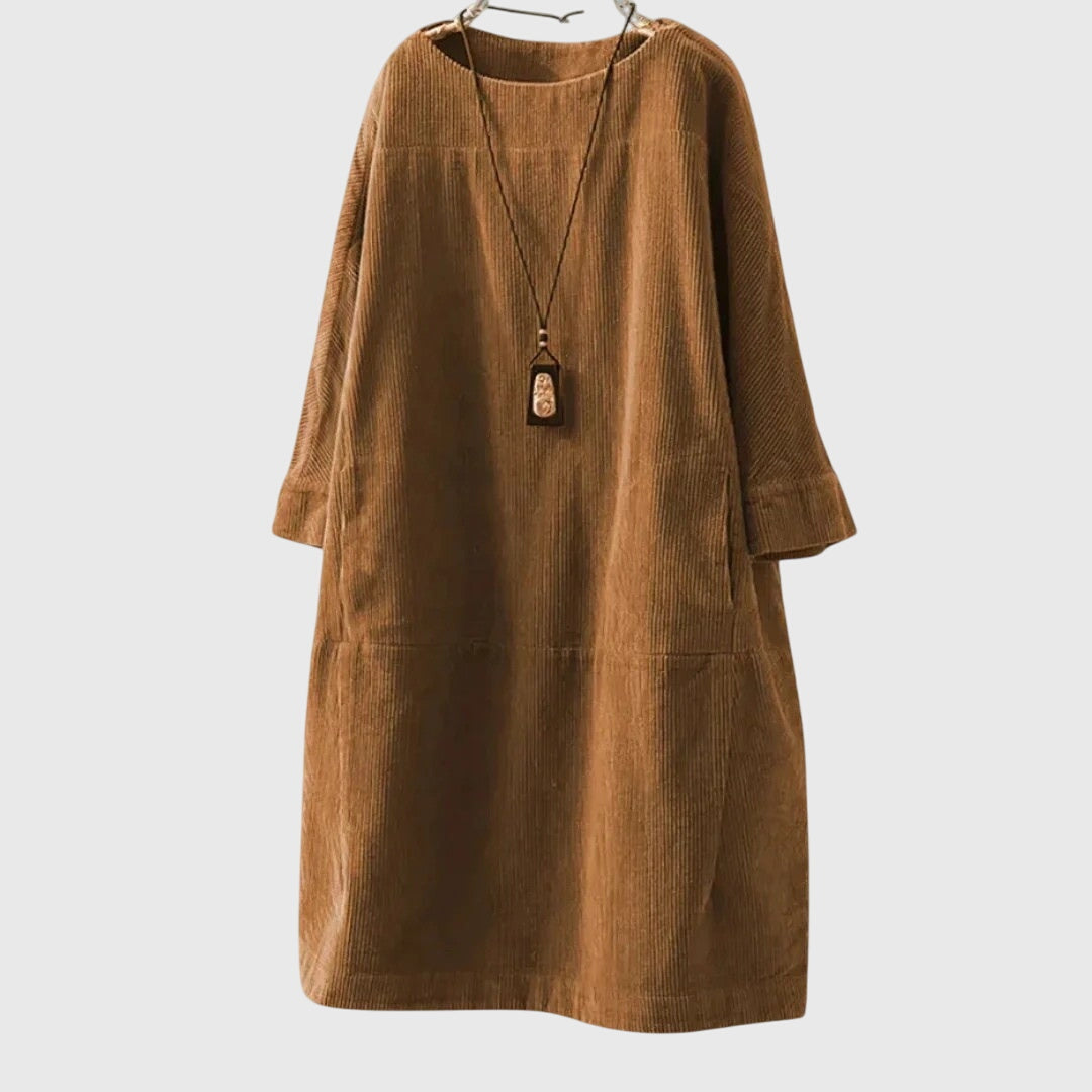 Beatrice – Relaxed Midi Dress for Timeless Everyday Elegance