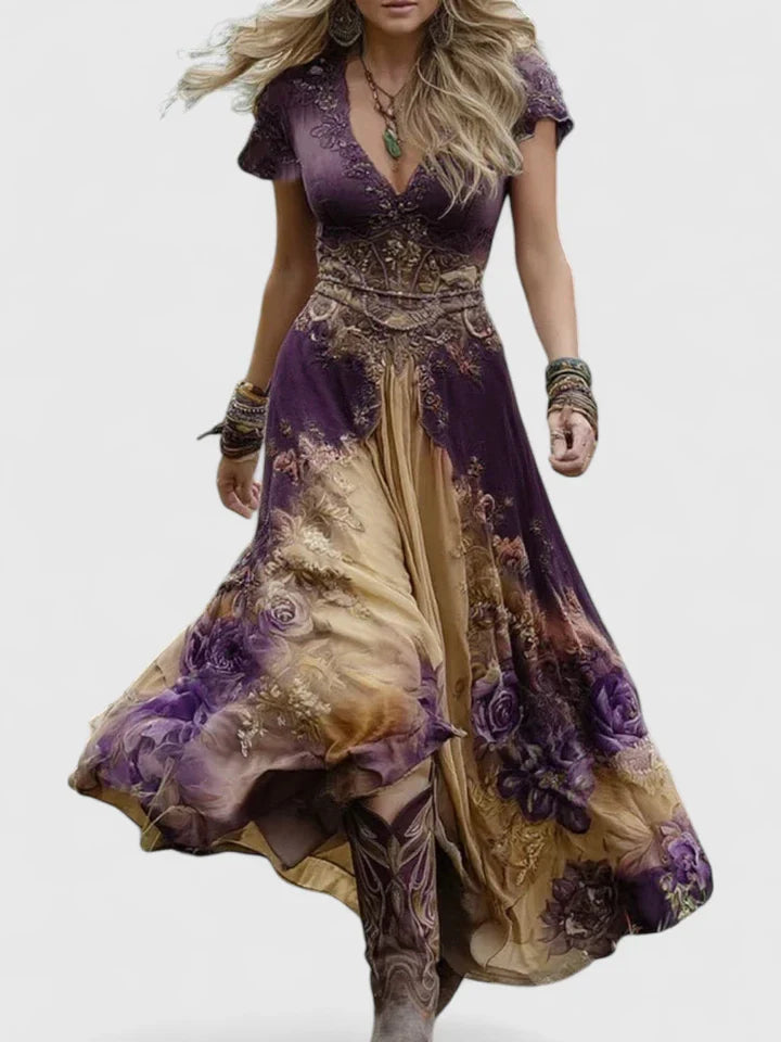 Ellie – Elegant Maxi Dress for Bohemian Grace