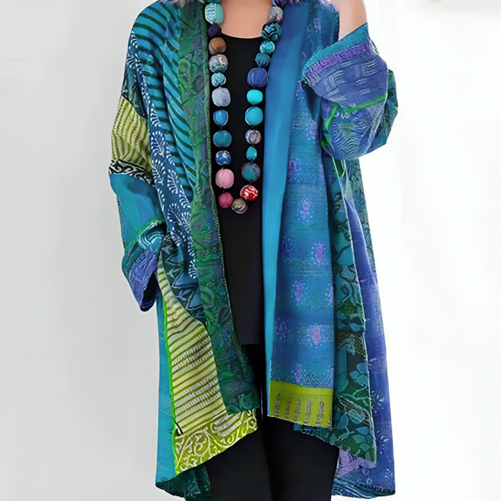 Odette – Artful Comfort Cardigan for a Cheerful Mode in a Gloomy Day