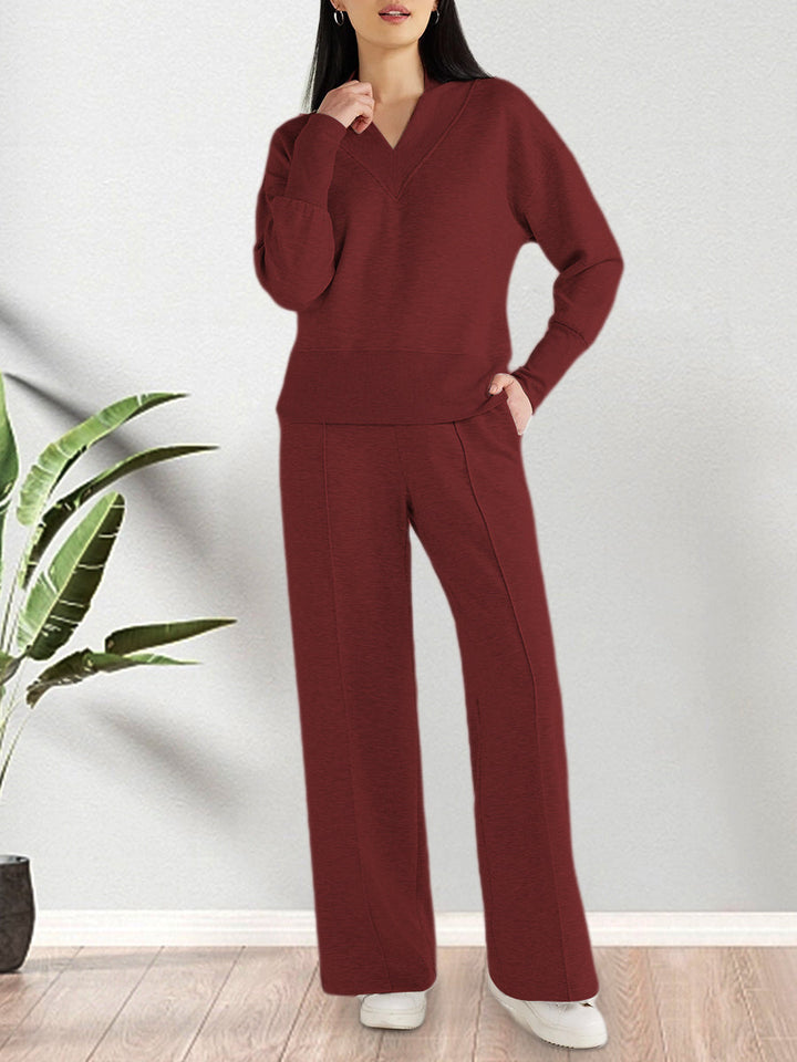 Kate – Modern Relaxed Knit Set for Everyday Ease