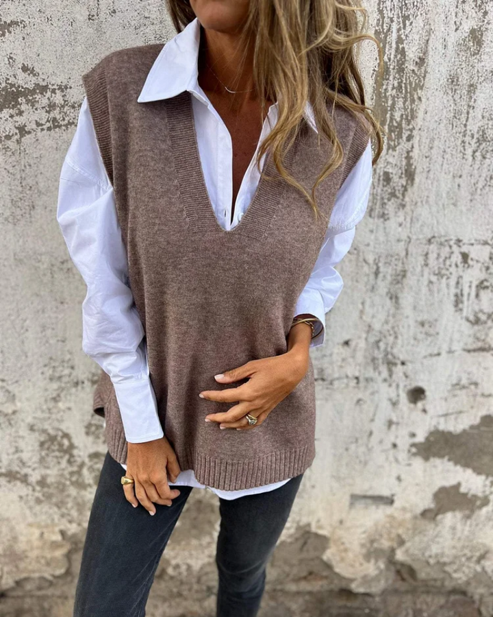Cleo - Effortless Layering Vest for Everyday Chic