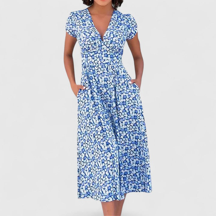 Allison – Comfortable Midi Dress for Effortless Everyday Elegance