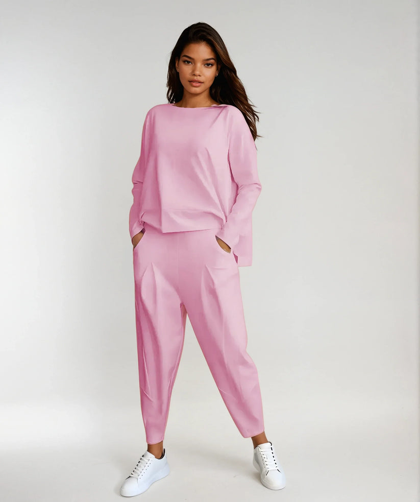 Krystal – Effortless Two-Piece Set for Modern, All-Day Elegance