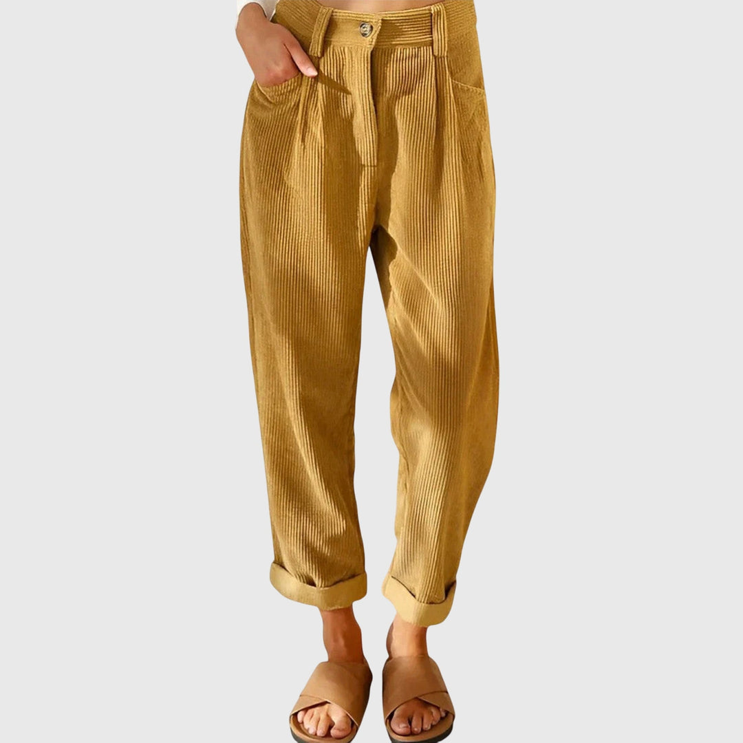 Nessie - Effortlessly Chic Cord Pants
