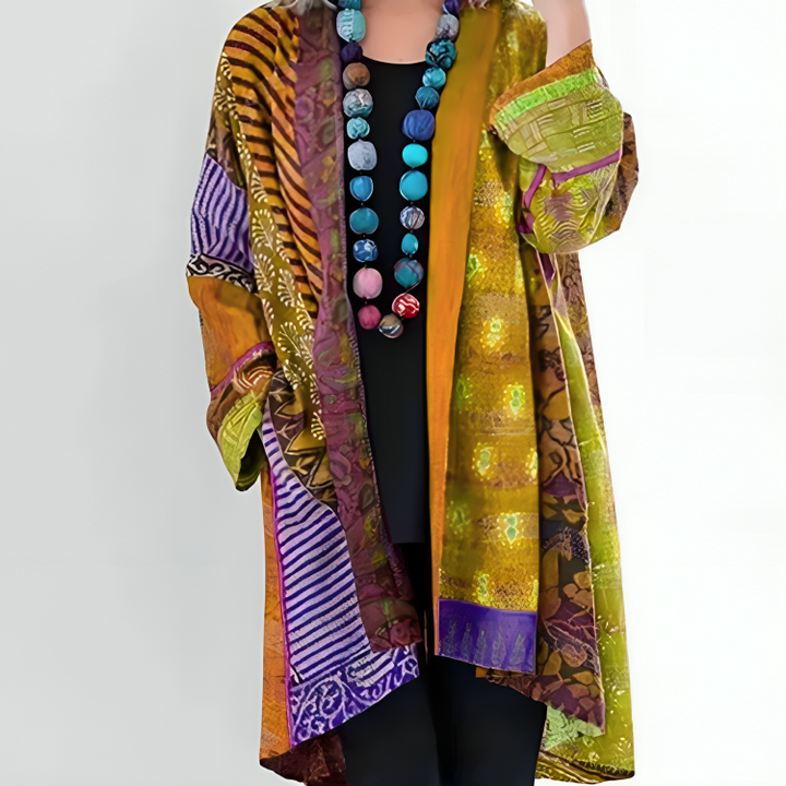 Odette – Artful Comfort Cardigan for a Cheerful Mode in a Gloomy Day