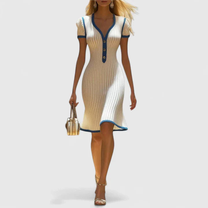 Katherine – Elegant Midi Dress for Timeless Modern Charm