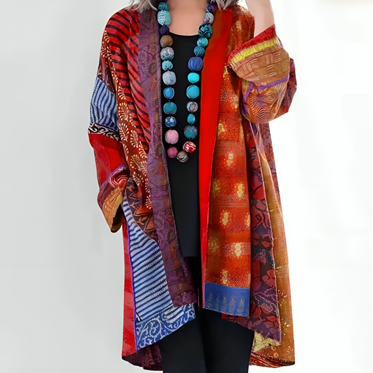 Odette – Artful Comfort Cardigan for a Cheerful Mode in a Gloomy Day