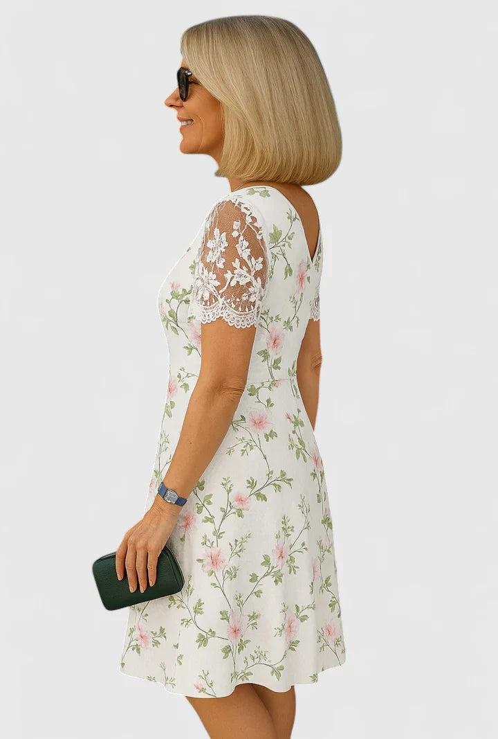 Eleanor – Elegant Midi Dress for Timeless Grace