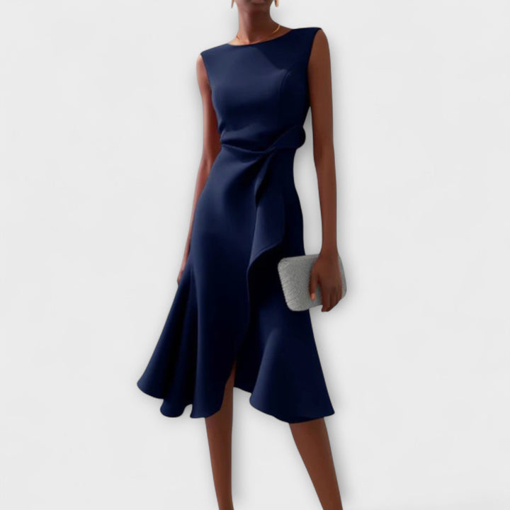 Elizabeth – Sophisticated Midi Dress for Effortless Elegance