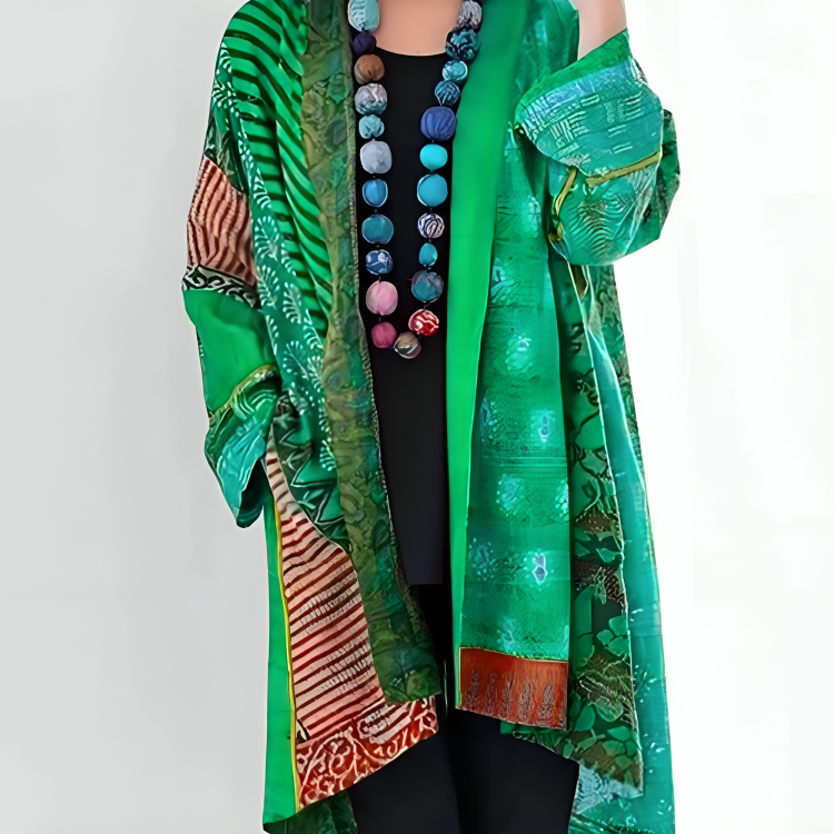 Odette – Artful Comfort Cardigan for a Cheerful Mode in a Gloomy Day