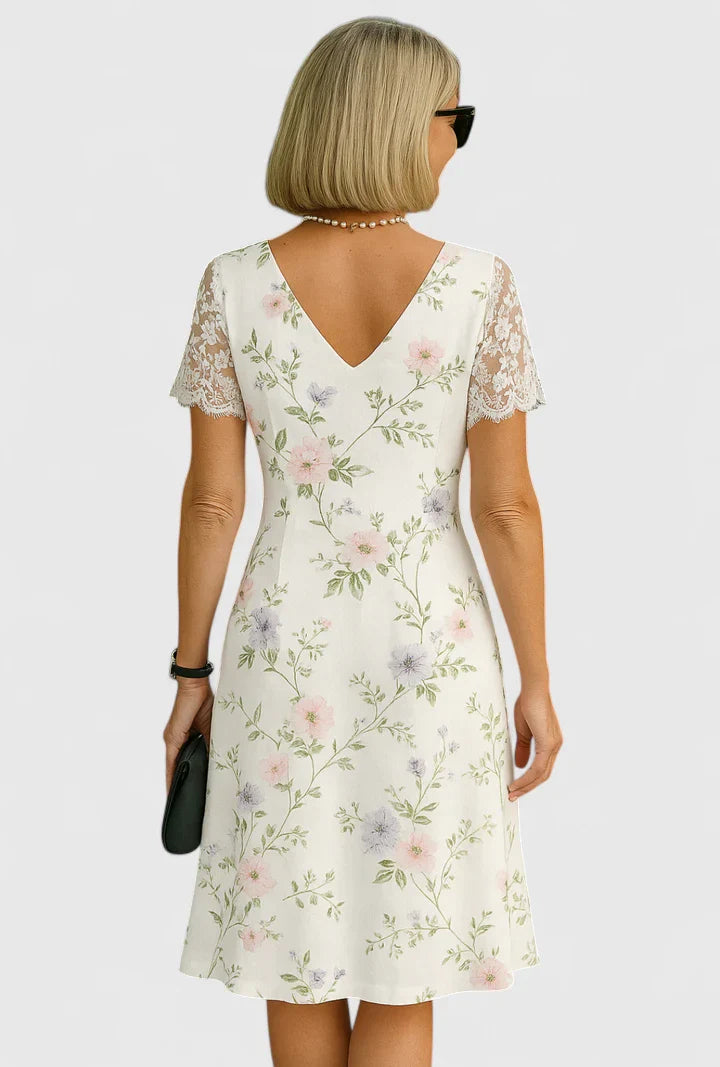 Eleanor – Elegant Midi Dress for Timeless Grace