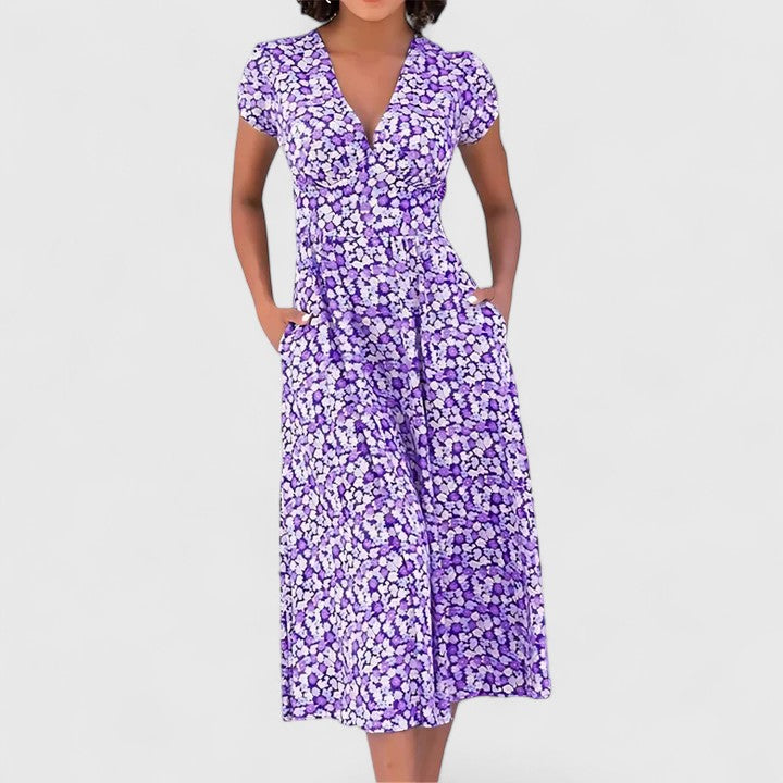Allison – Comfortable Midi Dress for Effortless Everyday Elegance