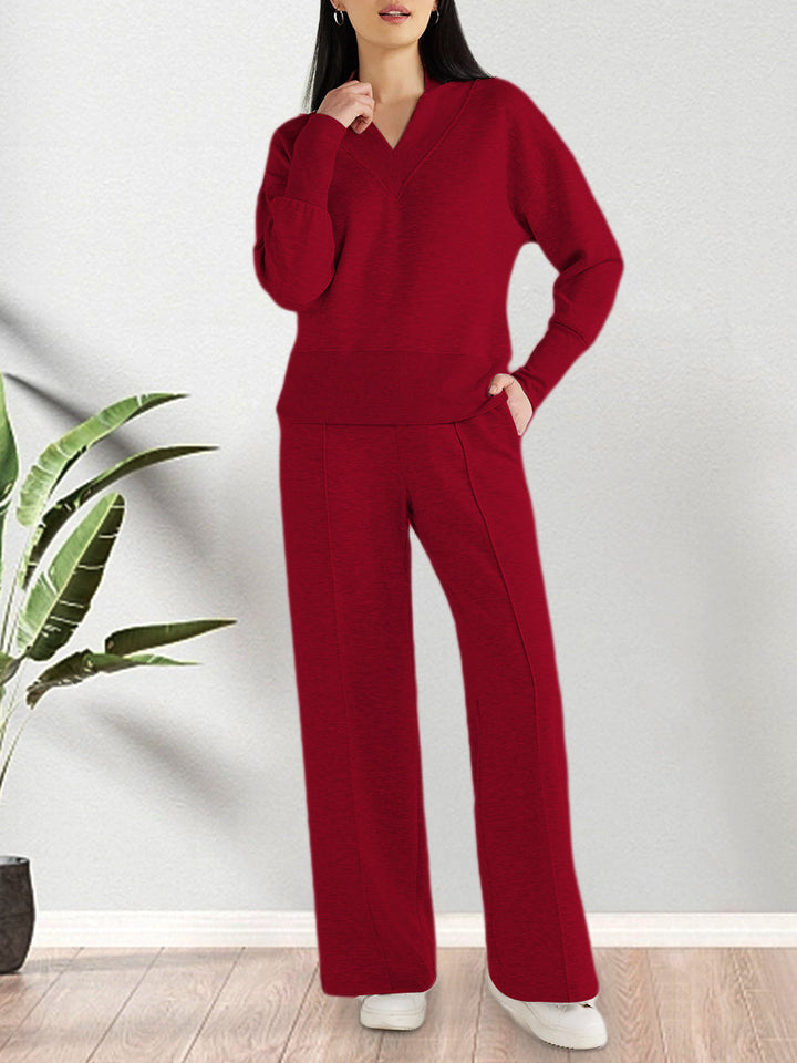 Kate – Modern Relaxed Knit Set for Everyday Ease