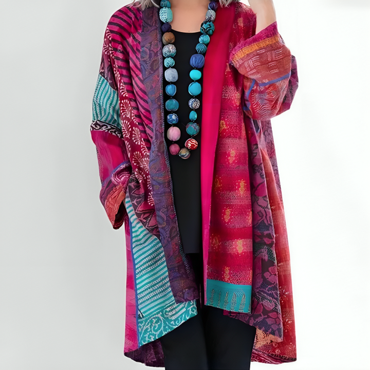 Odette – Artful Comfort Cardigan for a Cheerful Mode in a Gloomy Day