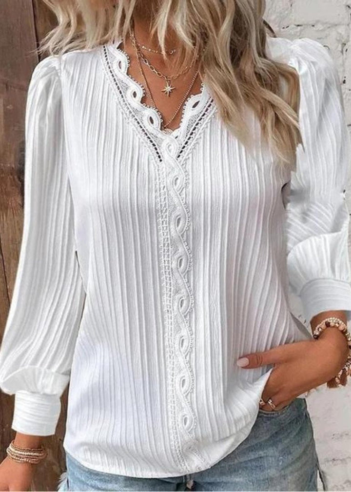 Camillia - Pintuck Blouse for Timeless Everyday Elegance