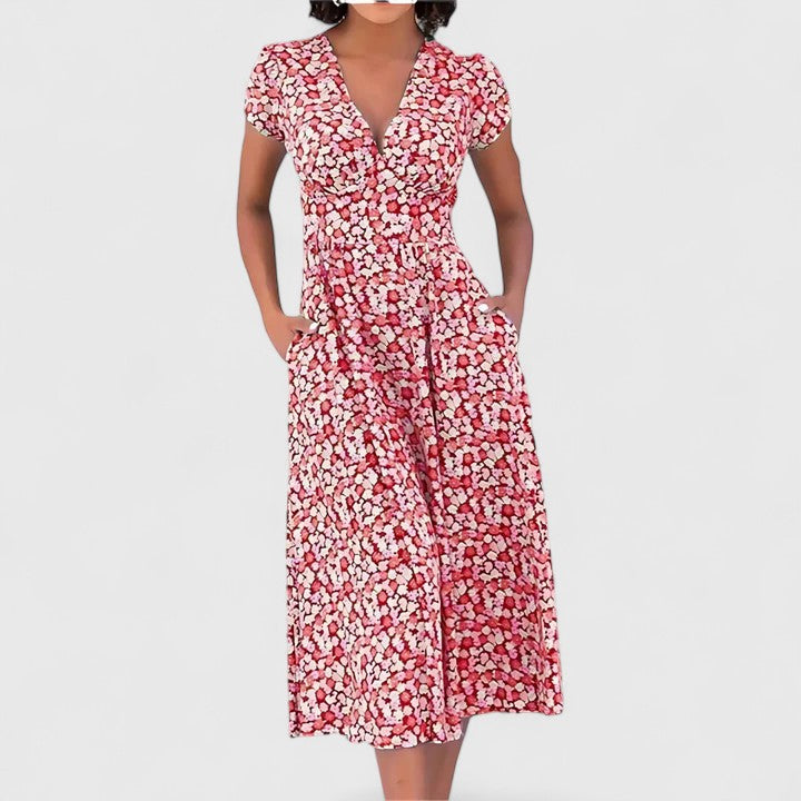 Allison – Comfortable Midi Dress for Effortless Everyday Elegance