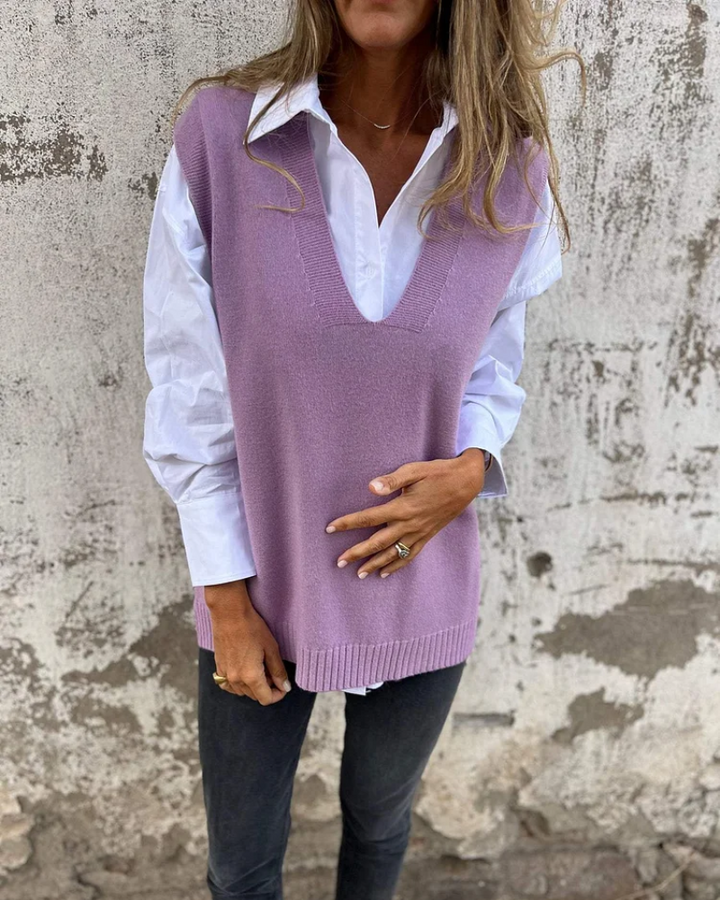 Cleo - Effortless Layering Vest for Everyday Chic