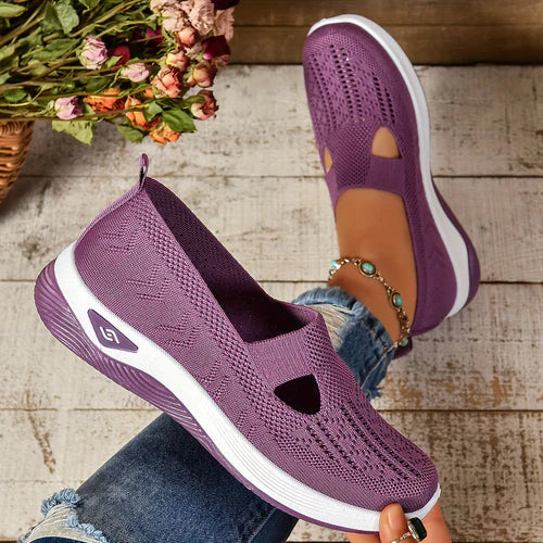 Stella - Orthopedic Slip-On Sneakers for Effortless Everyday Relief