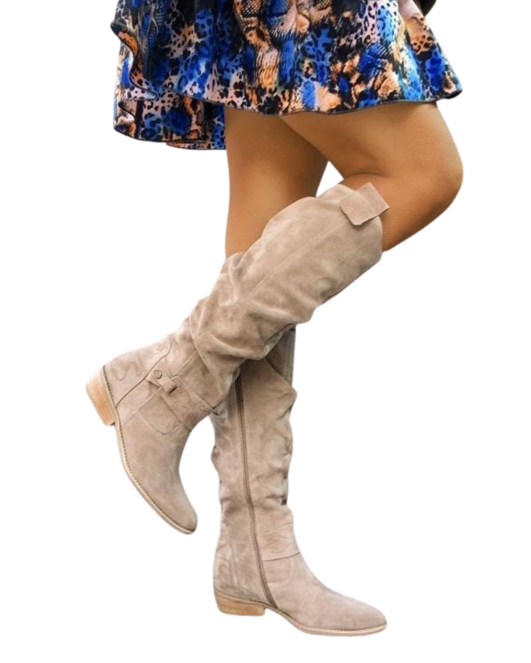 Lina – Slouch Knee-High Boots for Cozy, Effortless Style