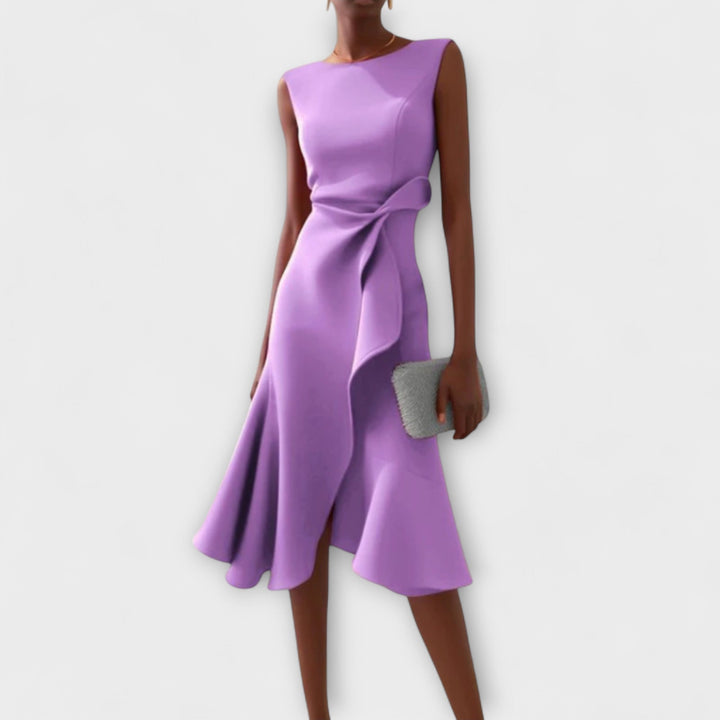 Elizabeth – Sophisticated Midi Dress for Effortless Elegance