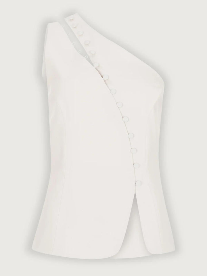 Seren - One-Shoulder Top for Effortless Modern Elegance