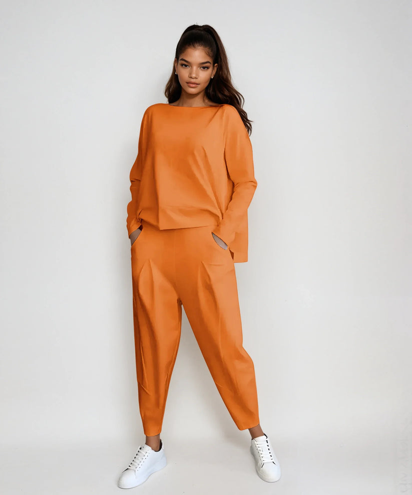 Krystal – Effortless Two-Piece Set for Modern, All-Day Elegance