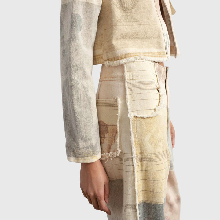 Venus - Artistic Wide-Leg Jeans for Effortless Edge