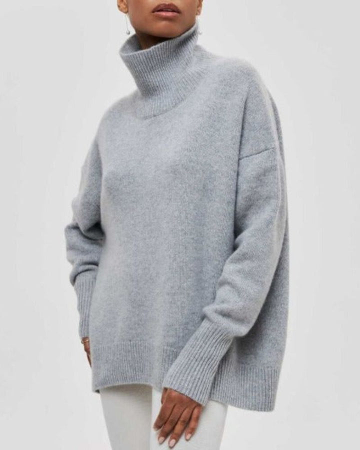 Vienna – Luxe Knit Turtleneck Sweater For a Lovely Soft Feel