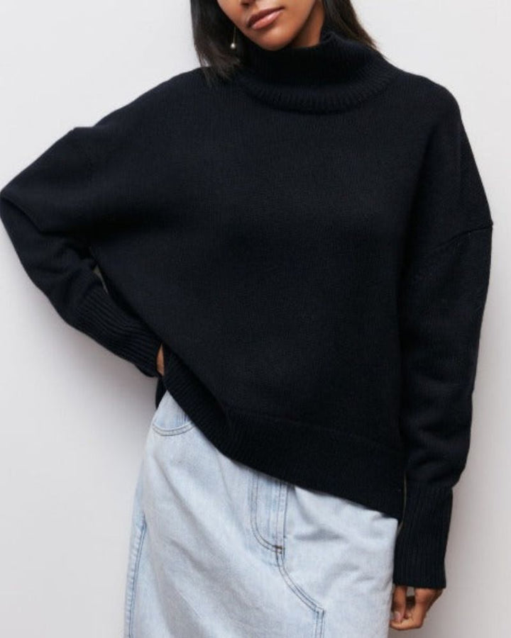 Vienna – Luxe Knit Turtleneck Sweater For a Lovely Soft Feel