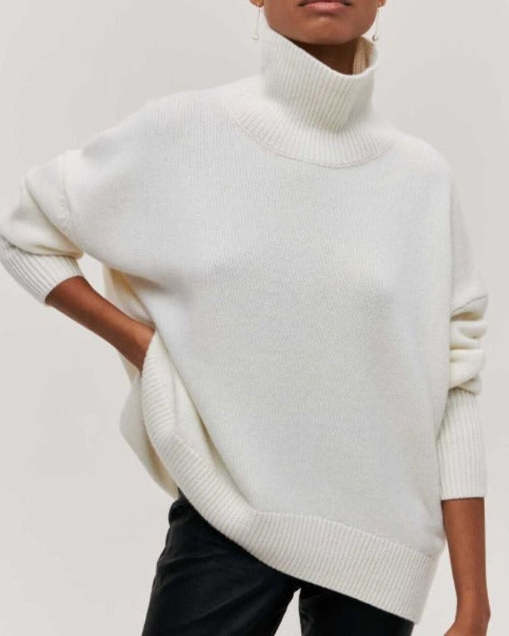 Vienna – Luxe Knit Turtleneck Sweater For a Lovely Soft Feel