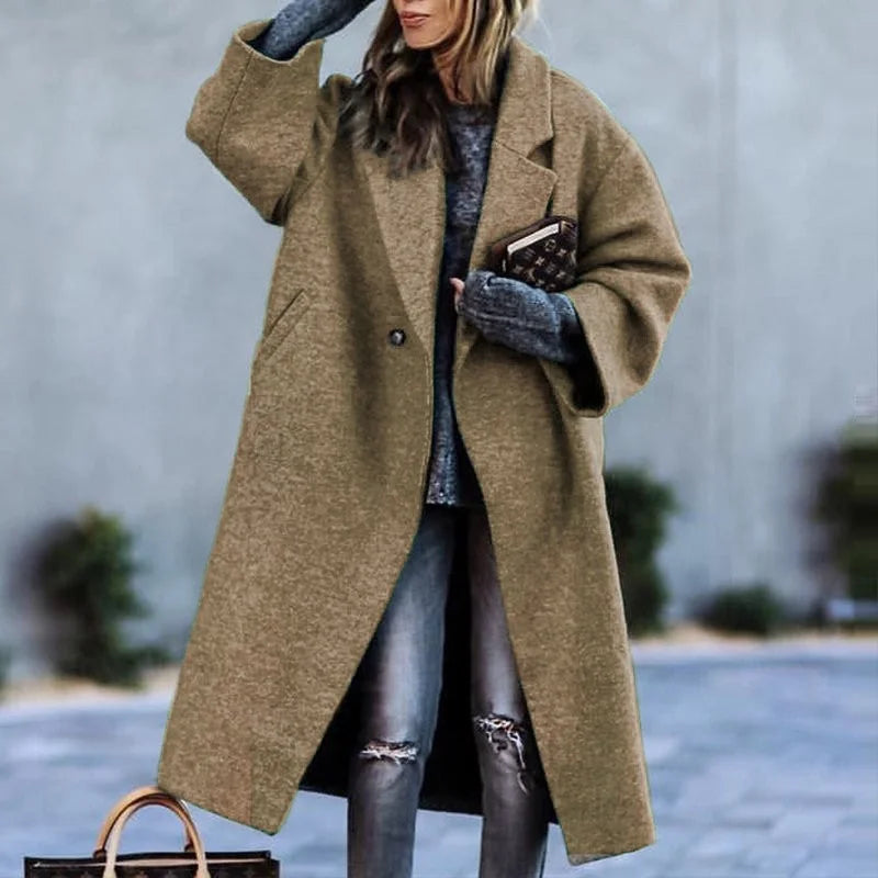 Aurora - Elegant Long Coat for Timeless Warmth and Sophistication