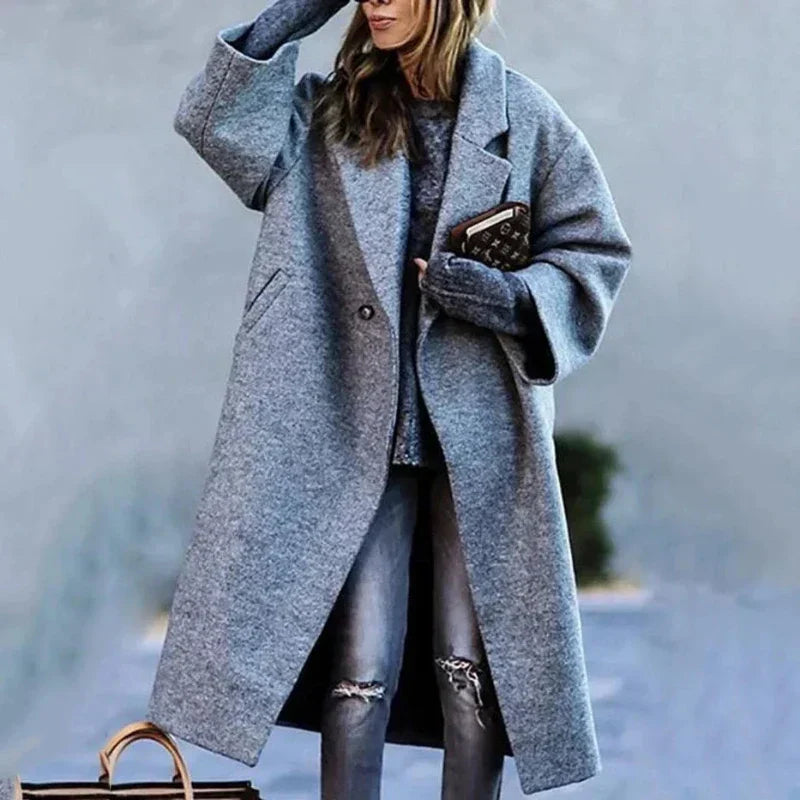 Aurora - Elegant Long Coat for Timeless Warmth and Sophistication