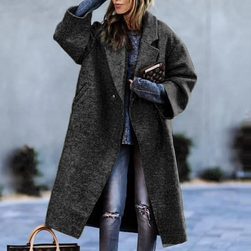 Aurora - Elegant Long Coat for Timeless Warmth and Sophistication