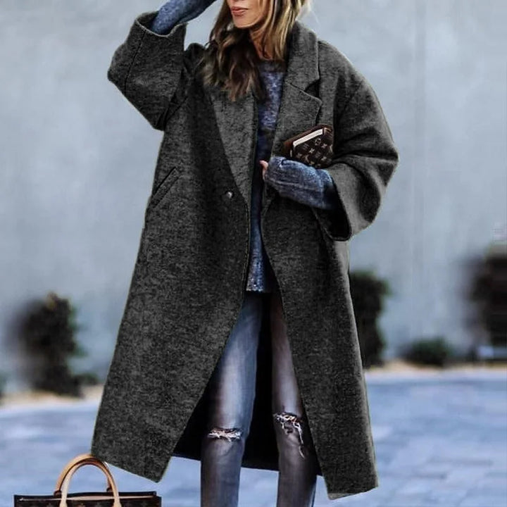 Aurora - Elegant Long Coat for Timeless Warmth and Sophistication