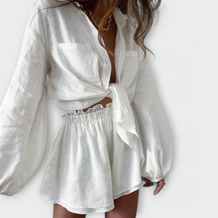 Rose - Sunlit Two-Piece Set for Effortless Days