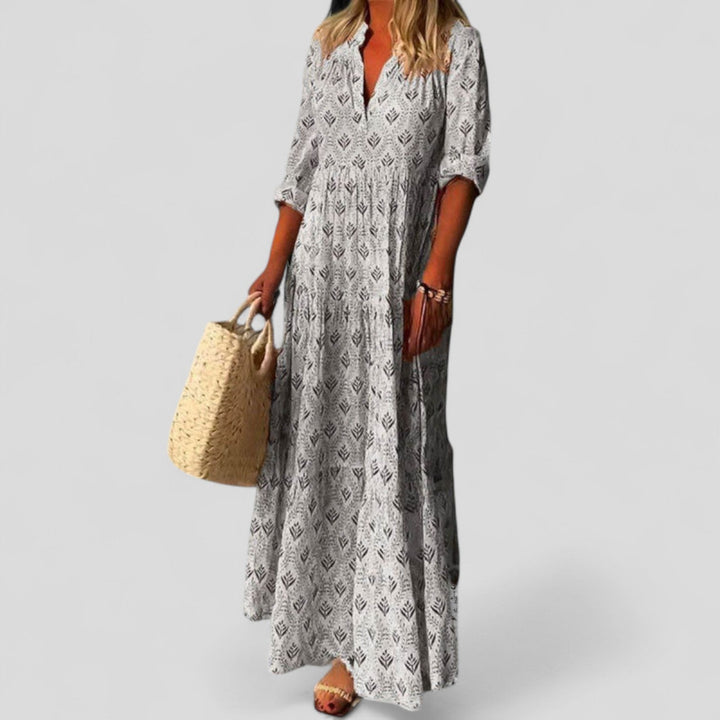 Marcie – Bohemian Maxi Dress for Effortless Everyday Elegance