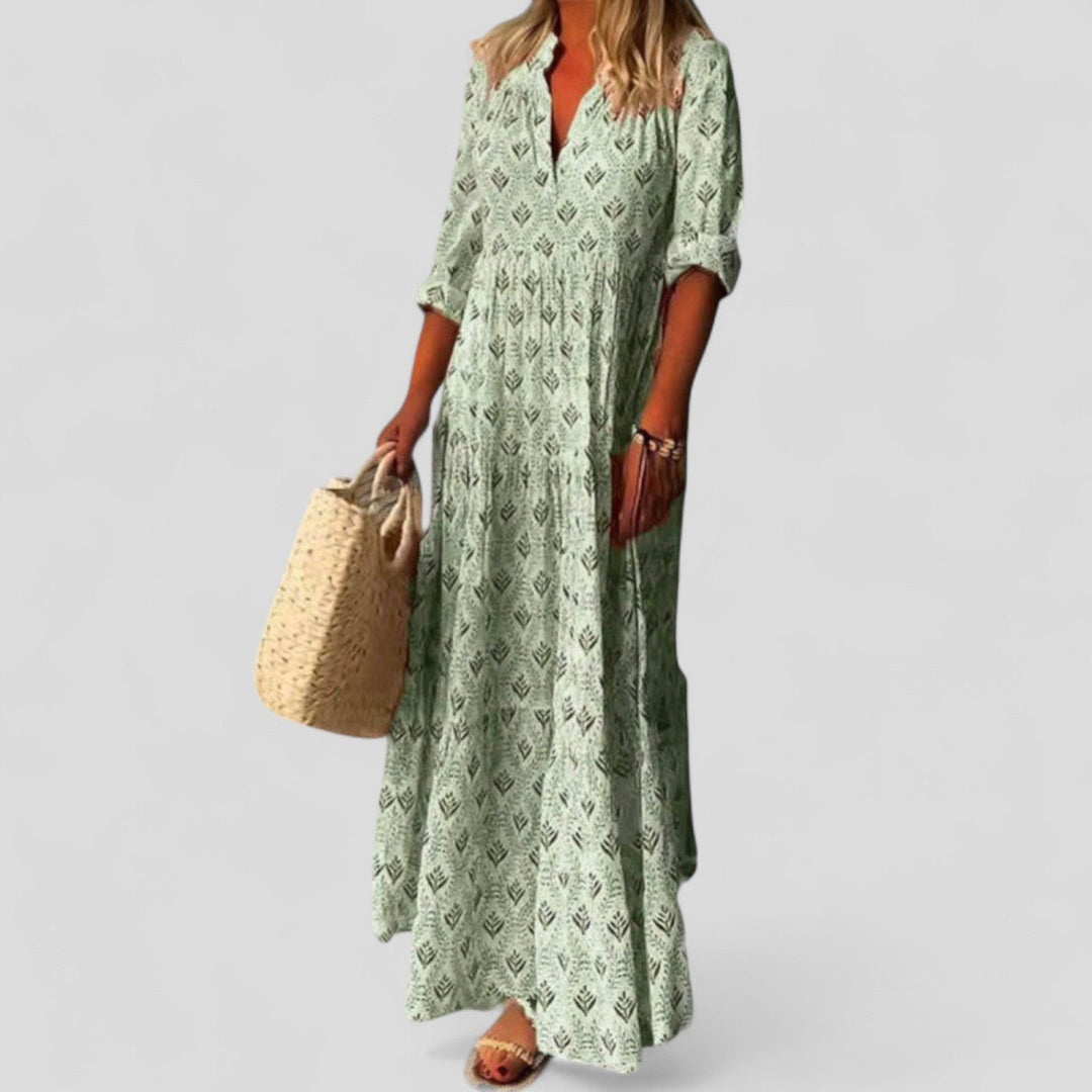 Marcie – Bohemian Maxi Dress for Effortless Everyday Elegance