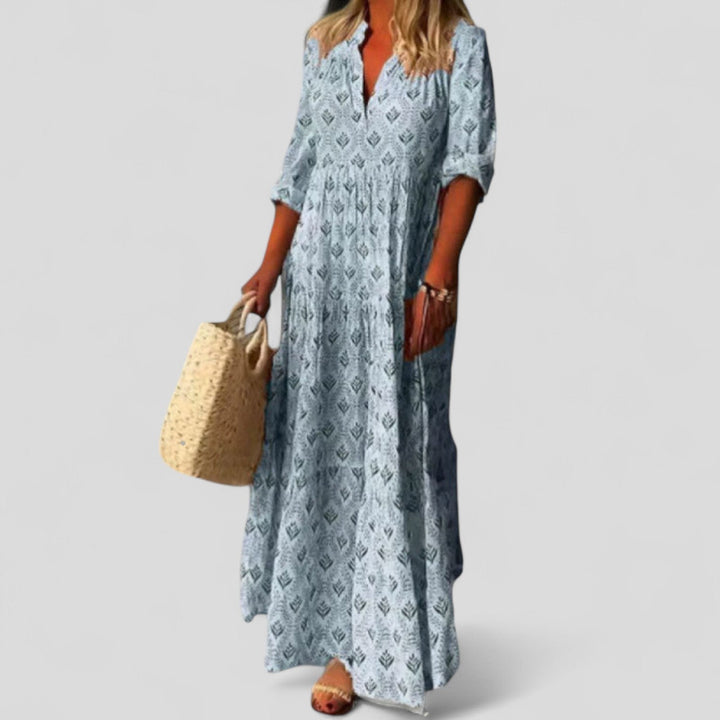 Marcie – Bohemian Maxi Dress for Effortless Everyday Elegance