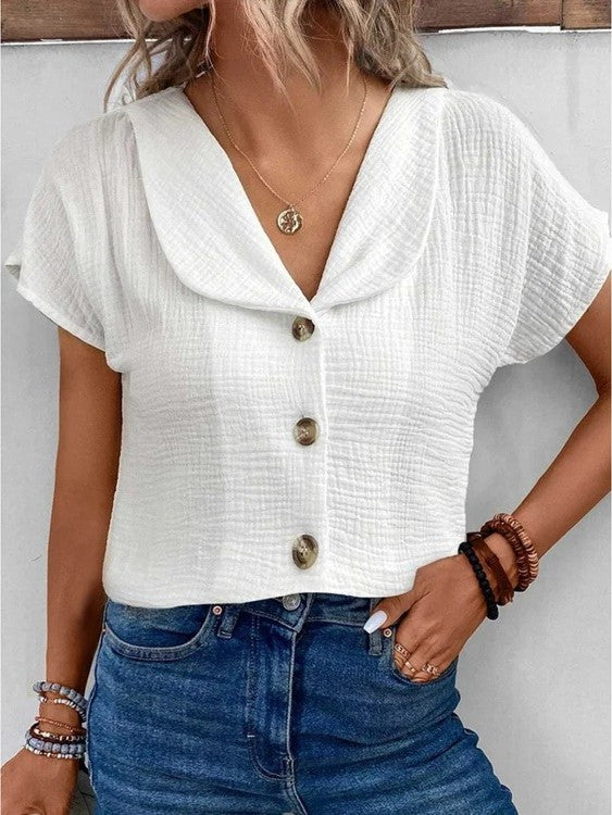 Isolde - Lightweight Summer Top for Effortless Ease